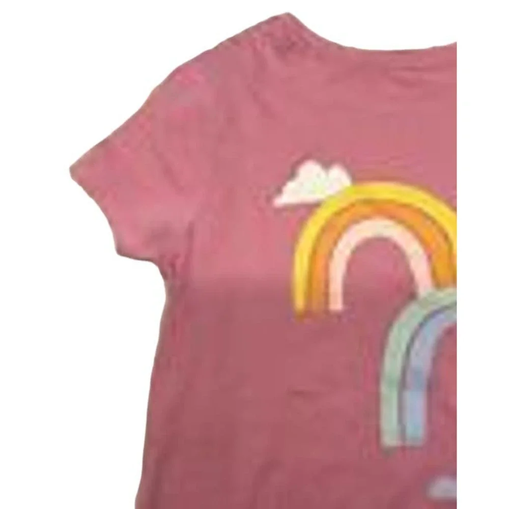 NWT Cat & Jack Pink T-Shirt Size Large 10/12